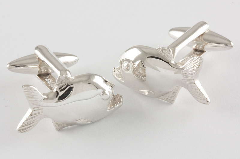 Piranha Cufflinks