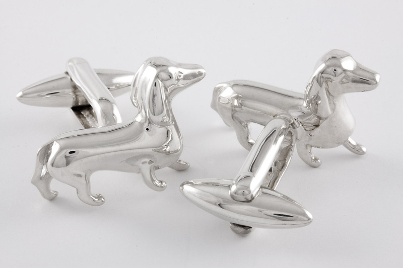 Sausage dog Cuff links