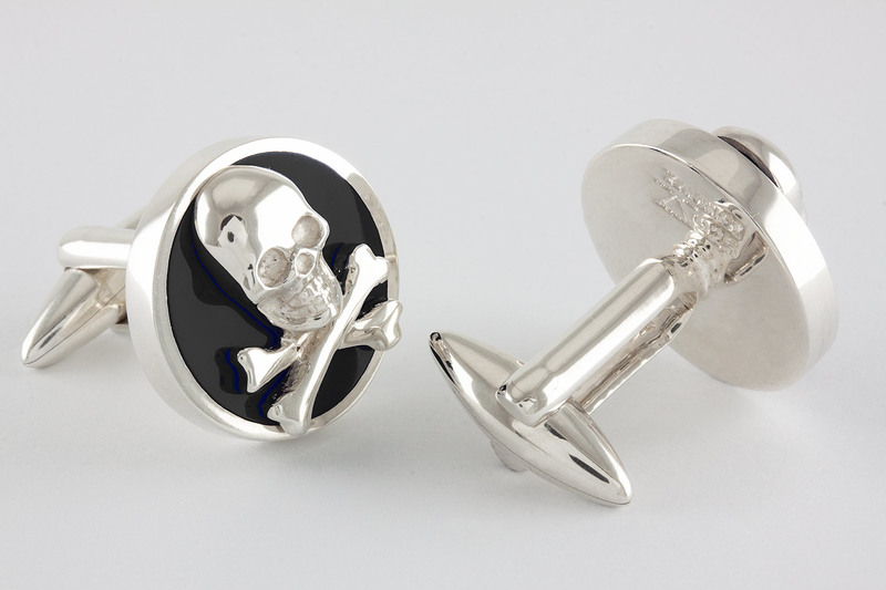 Round skull Cufflinks