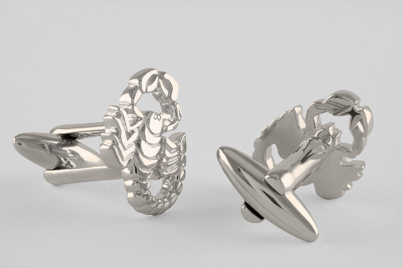 Scorpio Cuff links