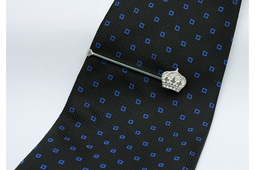 crown tie clip