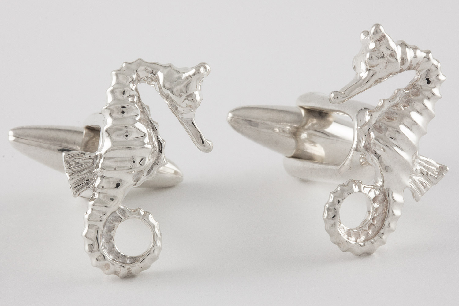 seahorse cufflinks