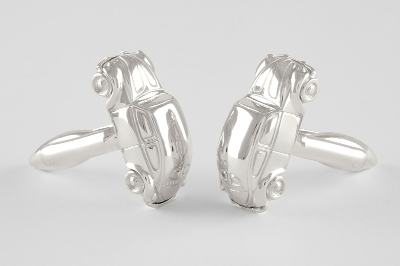Beetle car Cufflinks