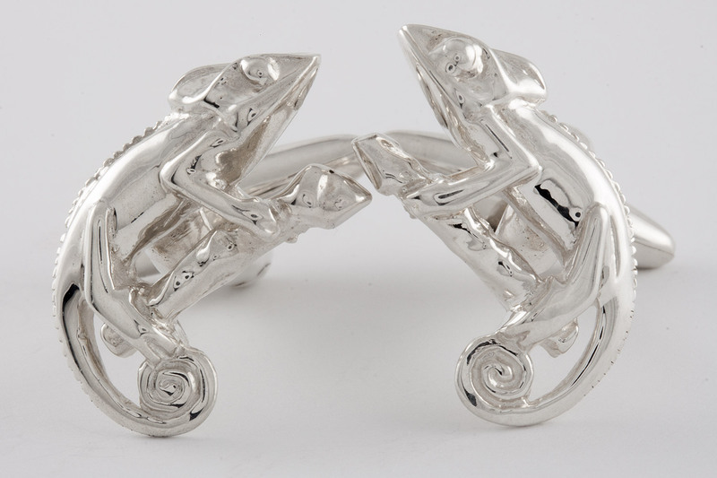 Chameleon Cufflinks