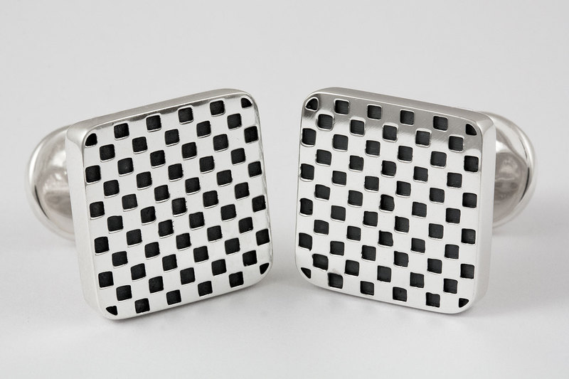 Checkerboard Cufflinks