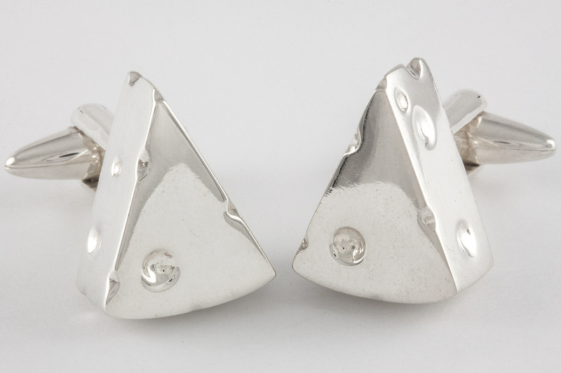 Cheese Cufflinks