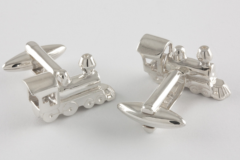 Train Cuff links