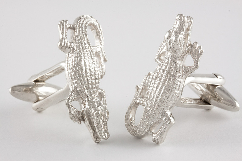 Crocodile Cufflinks