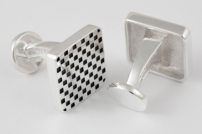 Checkerboard Cufflinks