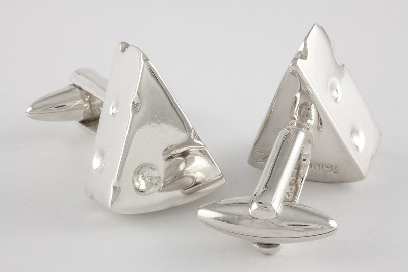 Cheese Cufflinks