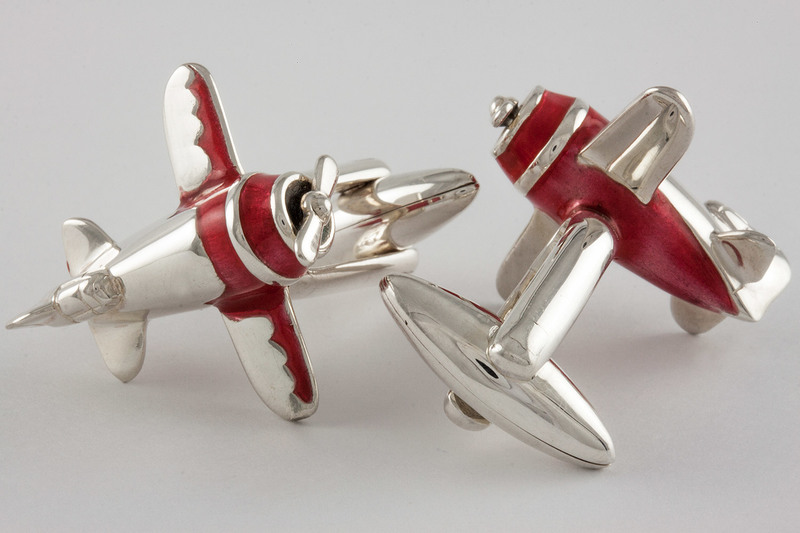 Airplane Cuff links