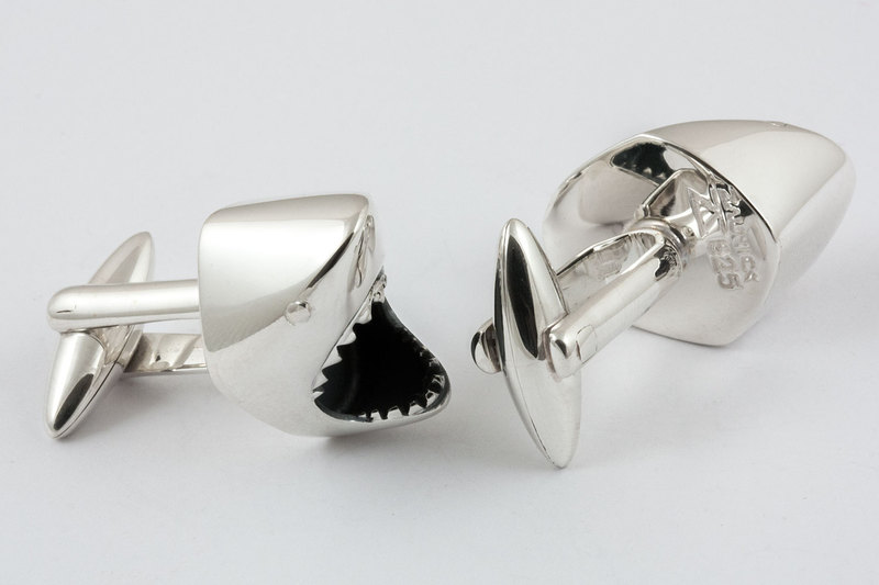 Shark Cufflinks
