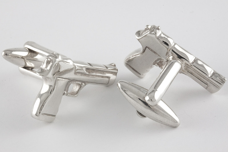 Gun Cuff links