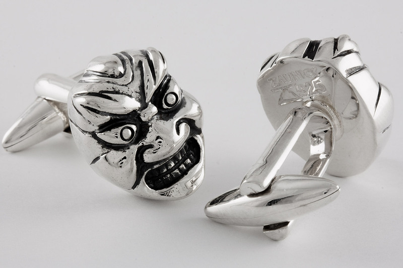 Hannya Cuff links