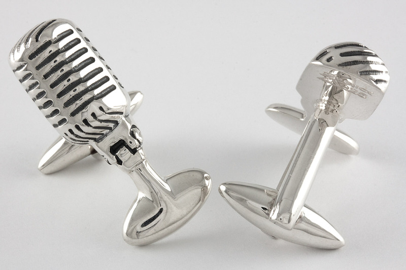 Microphone Cuff links