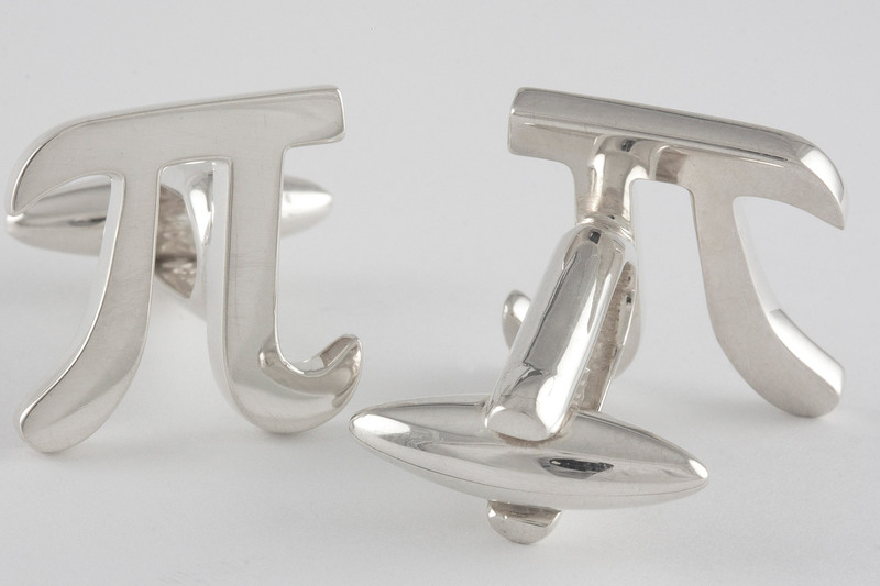 Pi Cuff links