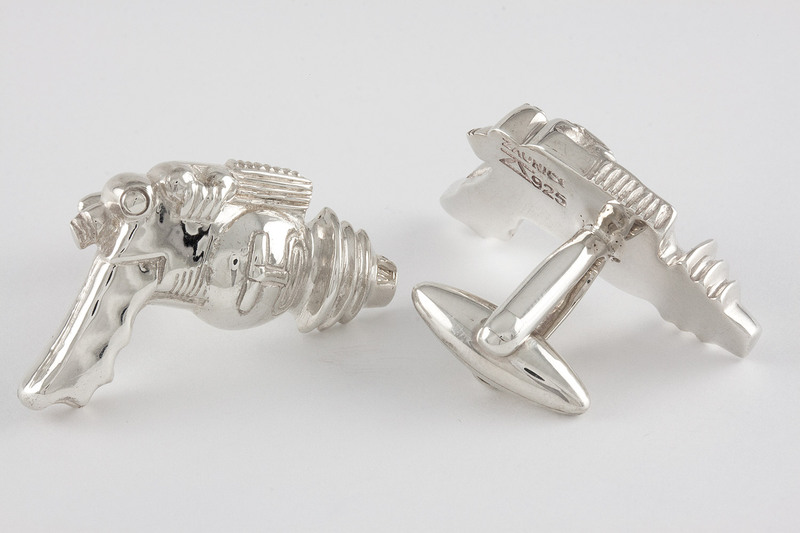 Laser gun Cufflinks