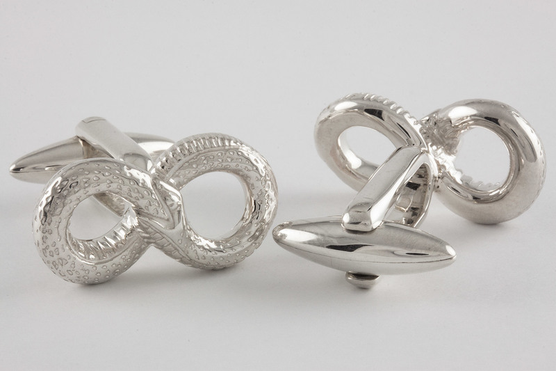 Snake Cuff links