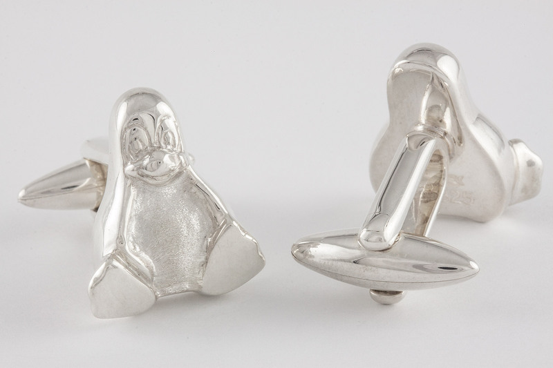 Tux Cufflinks