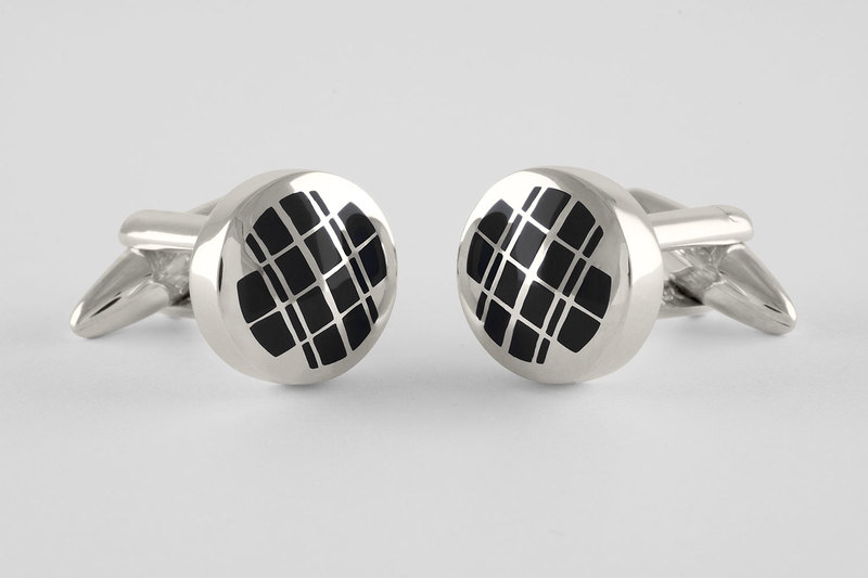 Double plaid Cufflinks