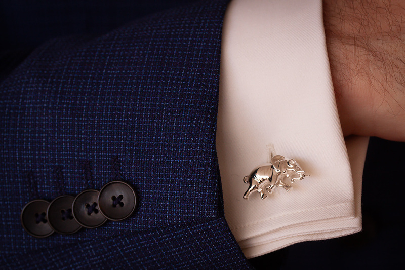 Elephant Cuff links