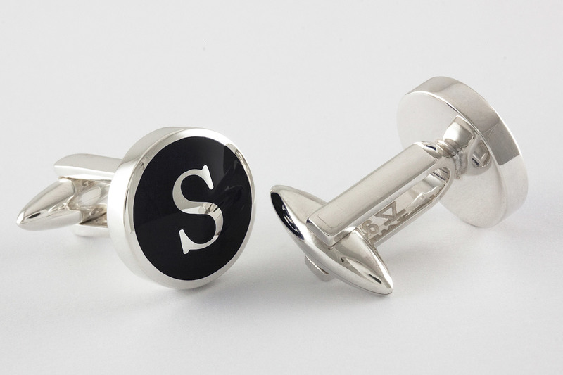 Monogram Cuff links