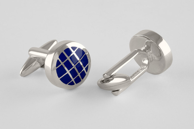 Plaid Cuff links