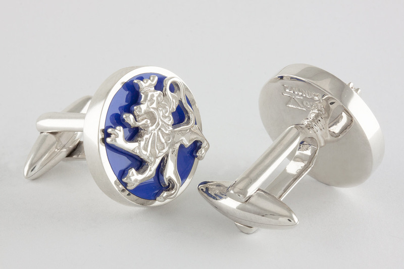 Blue lion Cufflinks