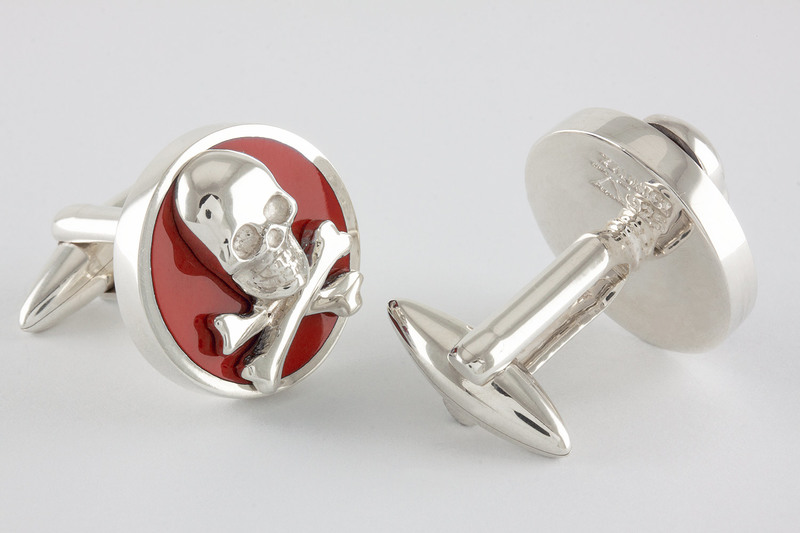Round skull Cufflinks