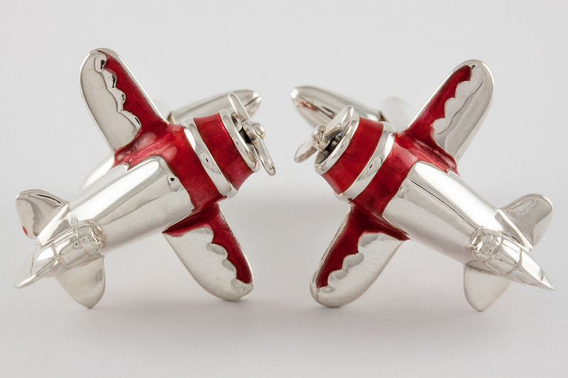 Airplane Cufflinks
