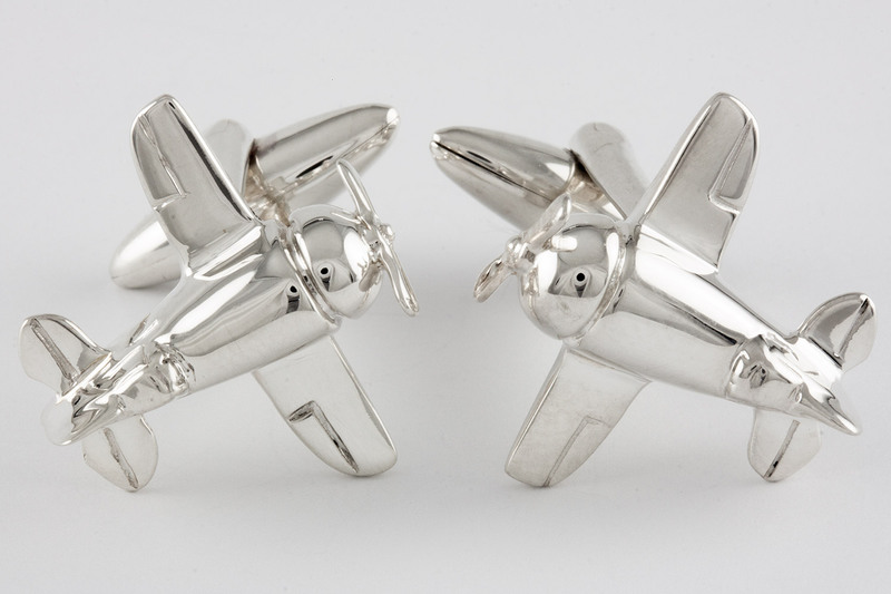 Plane Cufflinks