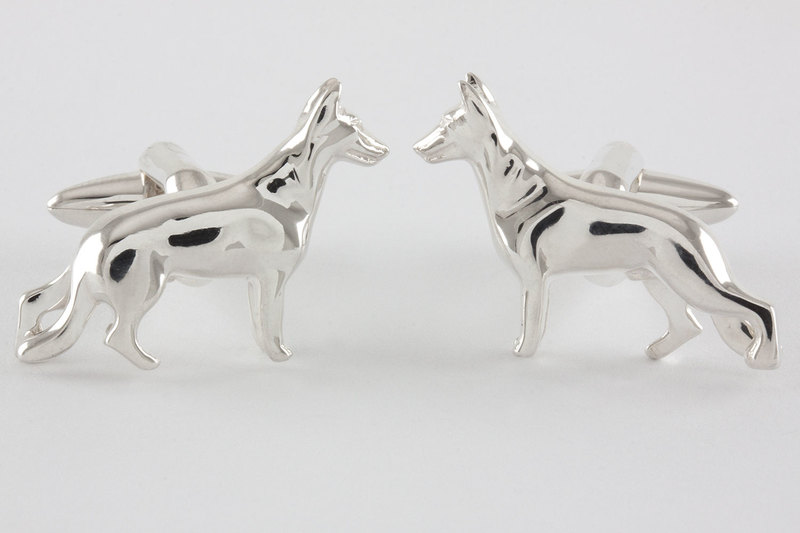 German shepherd Cufflinks