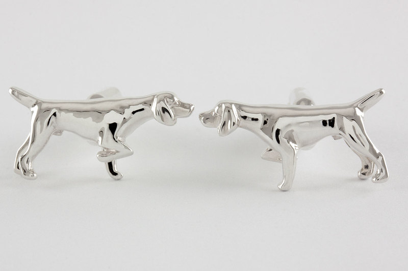 German shorthaired pointer Cufflinks