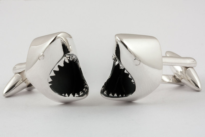 Shark Cufflinks