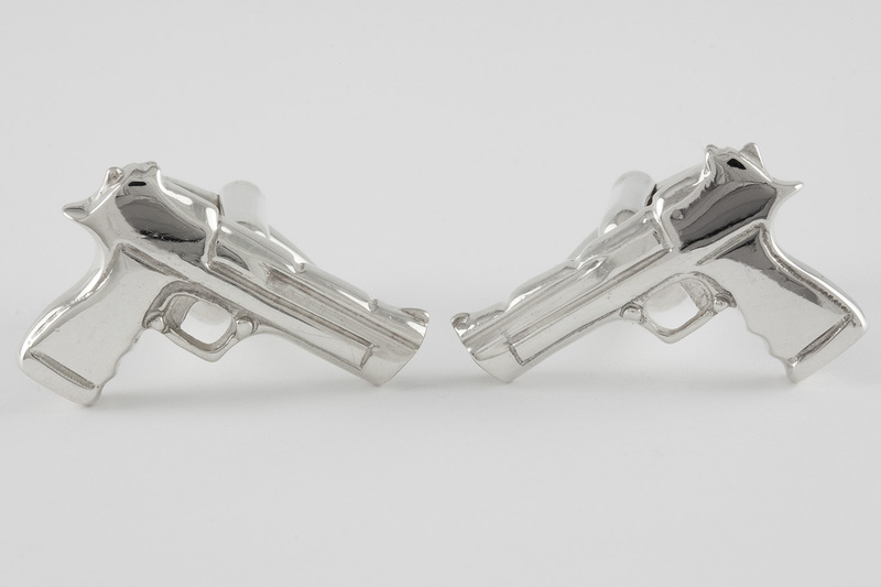 Gun Cufflinks