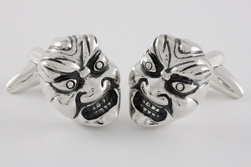 Hannya Cufflinks