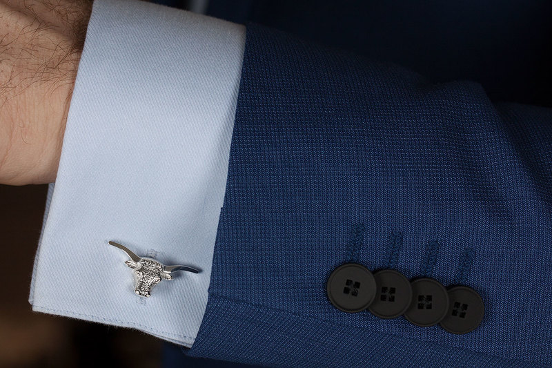 Bull Cuff links