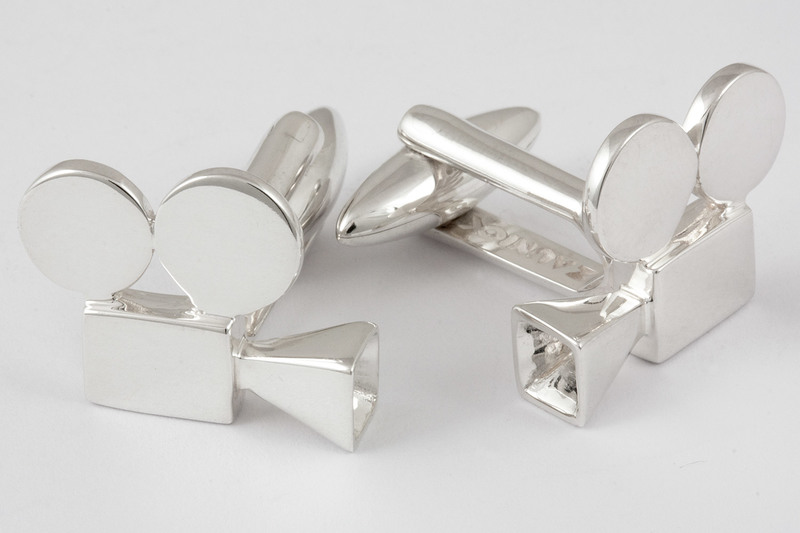 Movie camera Cufflinks