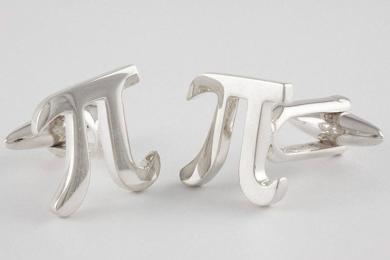 Pi Cufflinks