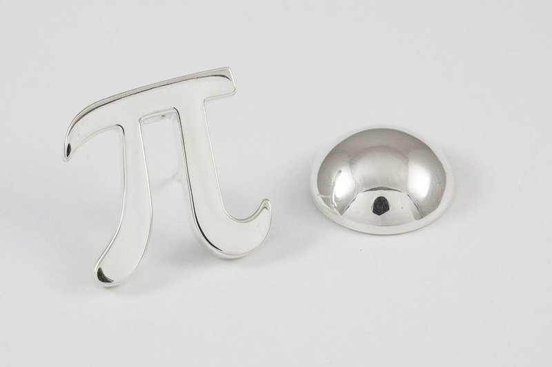 Pi Lapel pin