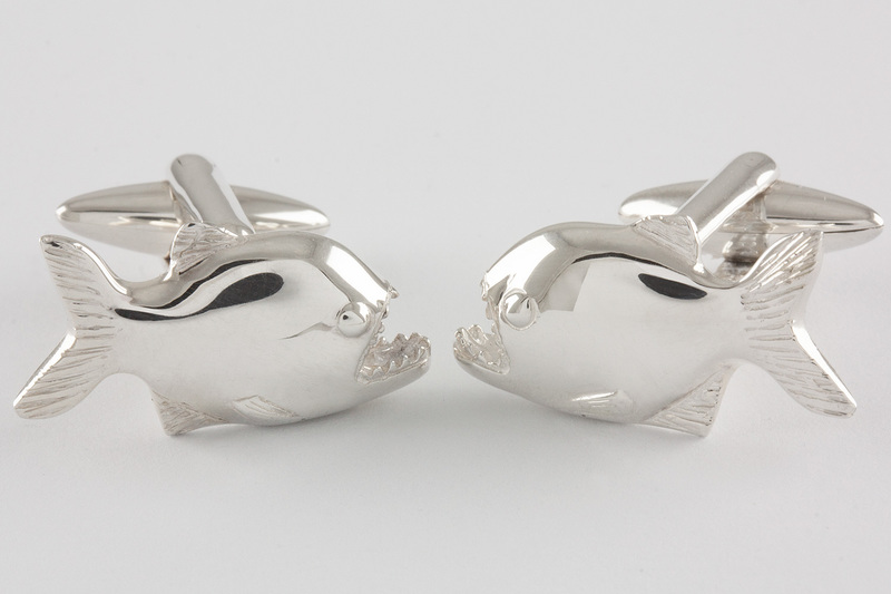 Piranha Cufflinks