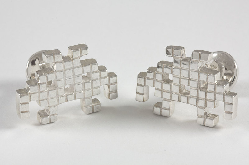Pixel Cufflinks