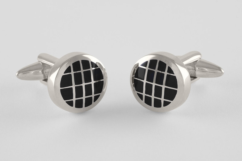 Plaid Cufflinks