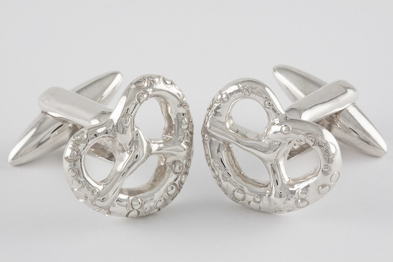 Pretzel Cufflinks