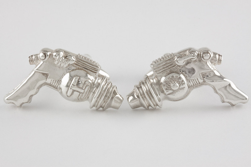 Laser gun Cufflinks