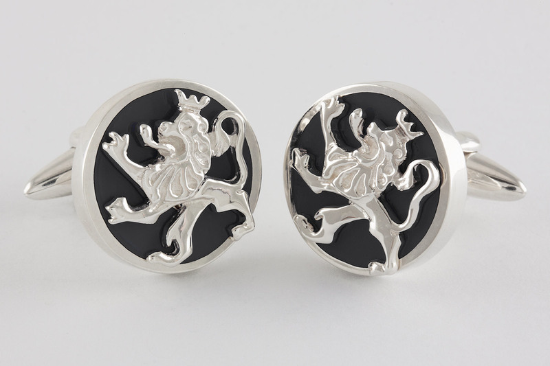 Round lion Cufflinks