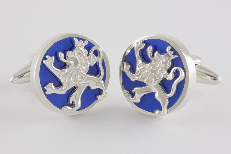 Round lion Cufflinks