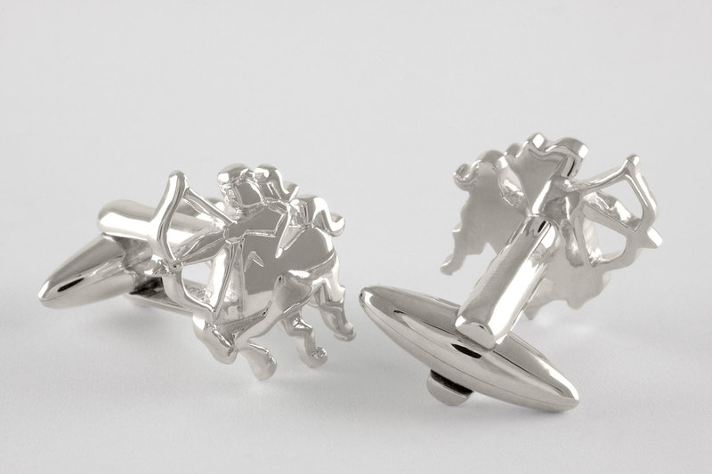 Sagittarius Cuff links