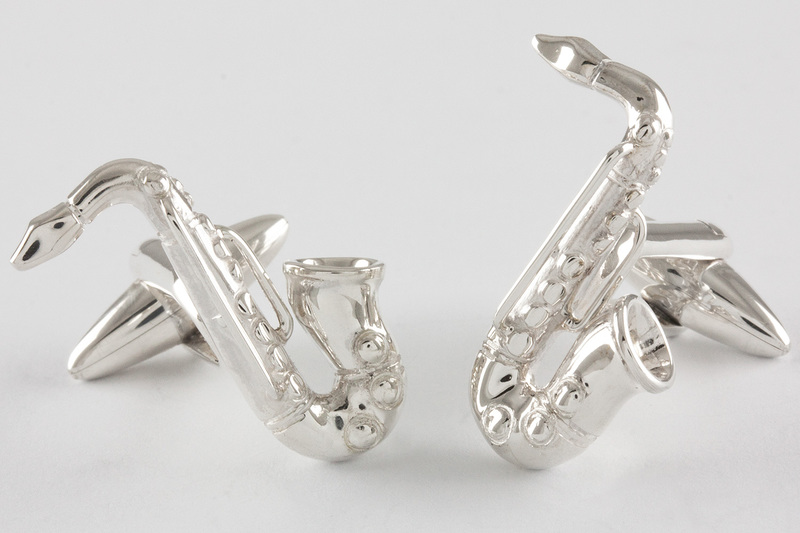 Saxophone Cufflinks
