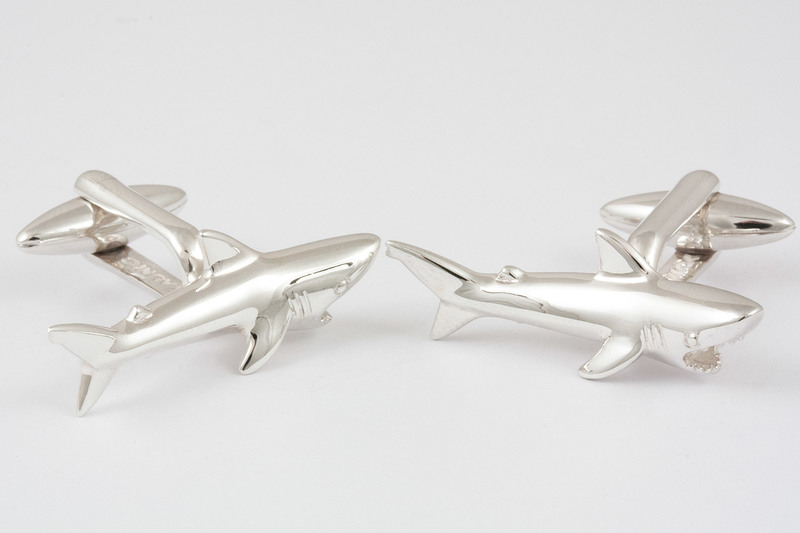 Shark Cufflinks